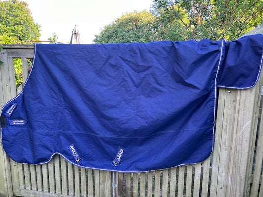 Blue Amigo Turnout Rug